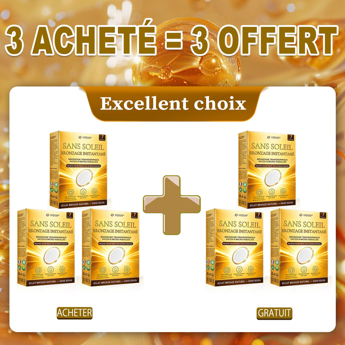𝑩𝒐𝒖𝒕𝒊𝒒𝒖 𝑶𝒇𝒇𝒊𝒄𝒊𝒆𝒍𝒍𝒆 | ☀️☀️ 𝐇𝐢𝐬𝐤𝐢𝐧® 𝐏𝐚𝐭𝐜𝐡 𝐁𝐫𝐨𝐧𝐳𝐚𝐧𝐭 𝐈𝐧𝐬𝐭𝐚𝐧𝐭𝐚𝐧é 𝐒𝐚𝐧𝐬 𝐒𝐨𝐥𝐞𝐢𝐥 à 𝐌𝐢𝐜𝐫𝐨-𝐀𝐢𝐠𝐮𝐢𝐥𝐥𝐞𝐬 🇫🇷 (𝐔𝐧𝐞 𝐬𝐞𝐮𝐥𝐞 𝐟𝐨𝐢𝐬 𝐩𝐚𝐫 𝐣𝐨𝐮𝐫) 𝐇â𝐥𝐞 𝐛𝐫𝐨𝐧𝐳é 𝐯𝐢𝐬𝐢𝐛𝐥𝐞 𝐞𝐧 𝟕 𝐣𝐨𝐮𝐫𝐬 ✅ 𝐒𝐚𝐧𝐬 𝐔𝐕, 𝐬𝐚𝐧𝐬 𝐞𝐟𝐟𝐞𝐭 𝐨𝐫𝐚𝐧𝐠𝐞, 𝐬𝐚𝐧𝐬 𝐭𝐫𝐚𝐜𝐞𝐬, 𝐬𝐚𝐧𝐬 𝐃𝐇𝐀, 𝐬𝐚𝐧𝐬 𝐚𝐩𝐩𝐥𝐢𝐜𝐚𝐭𝐢𝐨𝐧 𝐬𝐚𝐥𝐢𝐬𝐬𝐚𝐧𝐭𝐞.