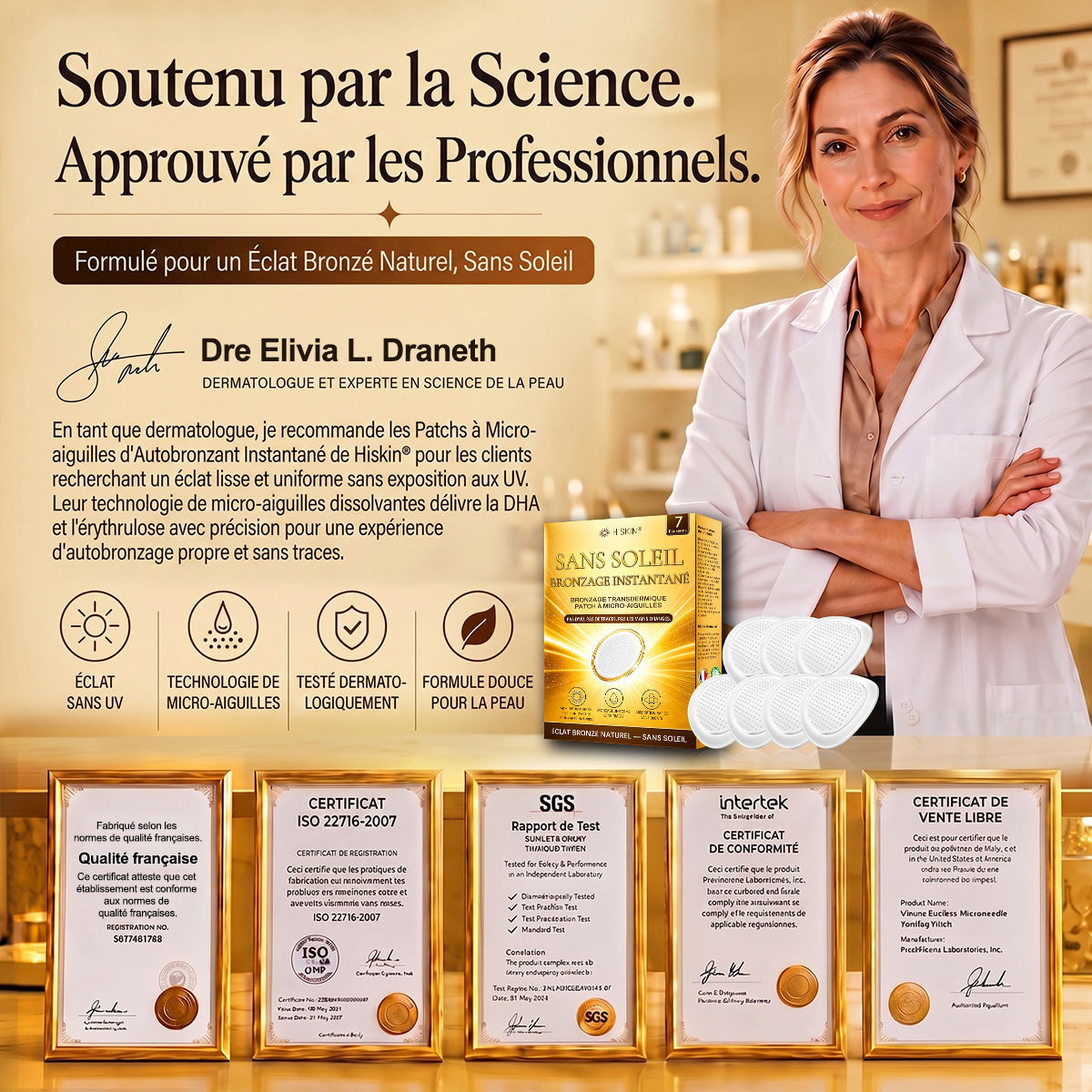 𝑩𝒐𝒖𝒕𝒊𝒒𝒖 𝑶𝒇𝒇𝒊𝒄𝒊𝒆𝒍𝒍𝒆 | ☀️☀️ 𝐇𝐢𝐬𝐤𝐢𝐧® 𝐏𝐚𝐭𝐜𝐡 𝐁𝐫𝐨𝐧𝐳𝐚𝐧𝐭 𝐈𝐧𝐬𝐭𝐚𝐧𝐭𝐚𝐧é 𝐒𝐚𝐧𝐬 𝐒𝐨𝐥𝐞𝐢𝐥 à 𝐌𝐢𝐜𝐫𝐨-𝐀𝐢𝐠𝐮𝐢𝐥𝐥𝐞𝐬 🇫🇷 (𝐔𝐧𝐞 𝐬𝐞𝐮𝐥𝐞 𝐟𝐨𝐢𝐬 𝐩𝐚𝐫 𝐣𝐨𝐮𝐫) 𝐇â𝐥𝐞 𝐛𝐫𝐨𝐧𝐳é 𝐯𝐢𝐬𝐢𝐛𝐥𝐞 𝐞𝐧 𝟕 𝐣𝐨𝐮𝐫𝐬 ✅ 𝐒𝐚𝐧𝐬 𝐔𝐕, 𝐬𝐚𝐧𝐬 𝐞𝐟𝐟𝐞𝐭 𝐨𝐫𝐚𝐧𝐠𝐞, 𝐬𝐚𝐧𝐬 𝐭𝐫𝐚𝐜𝐞𝐬, 𝐬𝐚𝐧𝐬 𝐃𝐇𝐀, 𝐬𝐚𝐧𝐬 𝐚𝐩𝐩𝐥𝐢𝐜𝐚𝐭𝐢𝐨𝐧 𝐬𝐚𝐥𝐢𝐬𝐬𝐚𝐧𝐭𝐞.