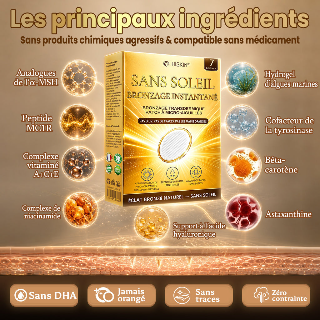 𝑩𝒐𝒖𝒕𝒊𝒒𝒖 𝑶𝒇𝒇𝒊𝒄𝒊𝒆𝒍𝒍𝒆 | ☀️☀️ 𝐇𝐢𝐬𝐤𝐢𝐧® 𝐏𝐚𝐭𝐜𝐡 𝐁𝐫𝐨𝐧𝐳𝐚𝐧𝐭 𝐈𝐧𝐬𝐭𝐚𝐧𝐭𝐚𝐧é 𝐒𝐚𝐧𝐬 𝐒𝐨𝐥𝐞𝐢𝐥 à 𝐌𝐢𝐜𝐫𝐨-𝐀𝐢𝐠𝐮𝐢𝐥𝐥𝐞𝐬 🇫🇷 (𝐔𝐧𝐞 𝐬𝐞𝐮𝐥𝐞 𝐟𝐨𝐢𝐬 𝐩𝐚𝐫 𝐣𝐨𝐮𝐫) 𝐇â𝐥𝐞 𝐛𝐫𝐨𝐧𝐳é 𝐯𝐢𝐬𝐢𝐛𝐥𝐞 𝐞𝐧 𝟕 𝐣𝐨𝐮𝐫𝐬 ✅ 𝐒𝐚𝐧𝐬 𝐔𝐕, 𝐬𝐚𝐧𝐬 𝐞𝐟𝐟𝐞𝐭 𝐨𝐫𝐚𝐧𝐠𝐞, 𝐬𝐚𝐧𝐬 𝐭𝐫𝐚𝐜𝐞𝐬, 𝐬𝐚𝐧𝐬 𝐃𝐇𝐀, 𝐬𝐚𝐧𝐬 𝐚𝐩𝐩𝐥𝐢𝐜𝐚𝐭𝐢𝐨𝐧 𝐬𝐚𝐥𝐢𝐬𝐬𝐚𝐧𝐭𝐞.